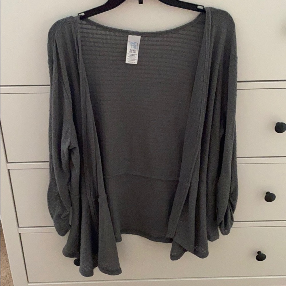 Gray Cardigan